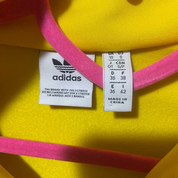 Bright Yellow Adidas Track Jacket 💛✨ - Picture 3 of 4